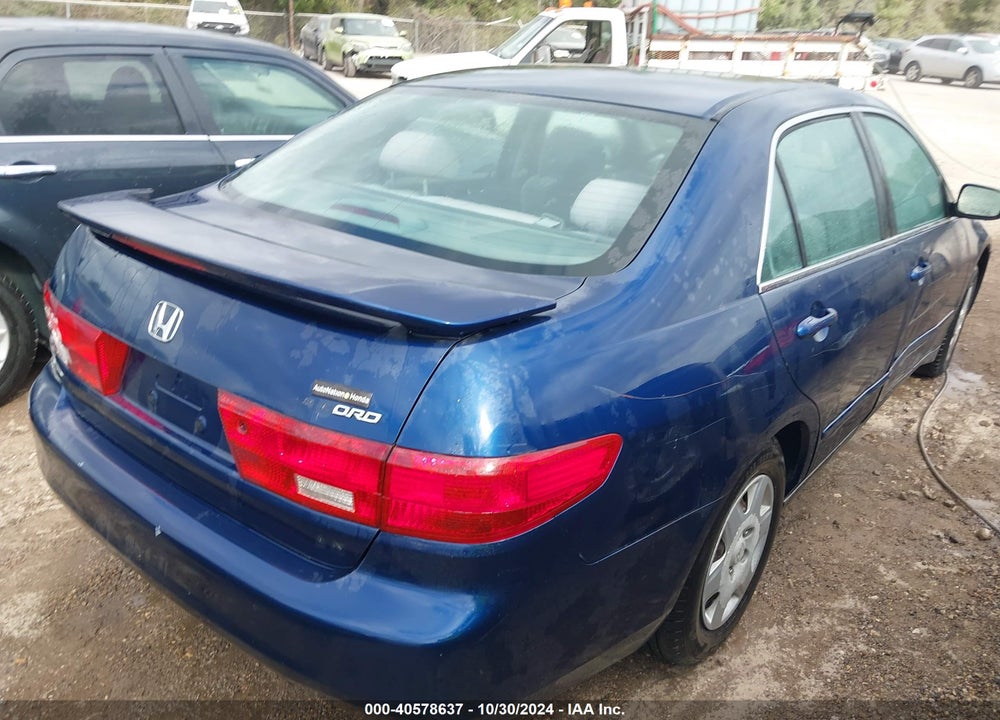 2005 HONDA ACCORD 2.4 LX VIN: 3HGCM56435G701788