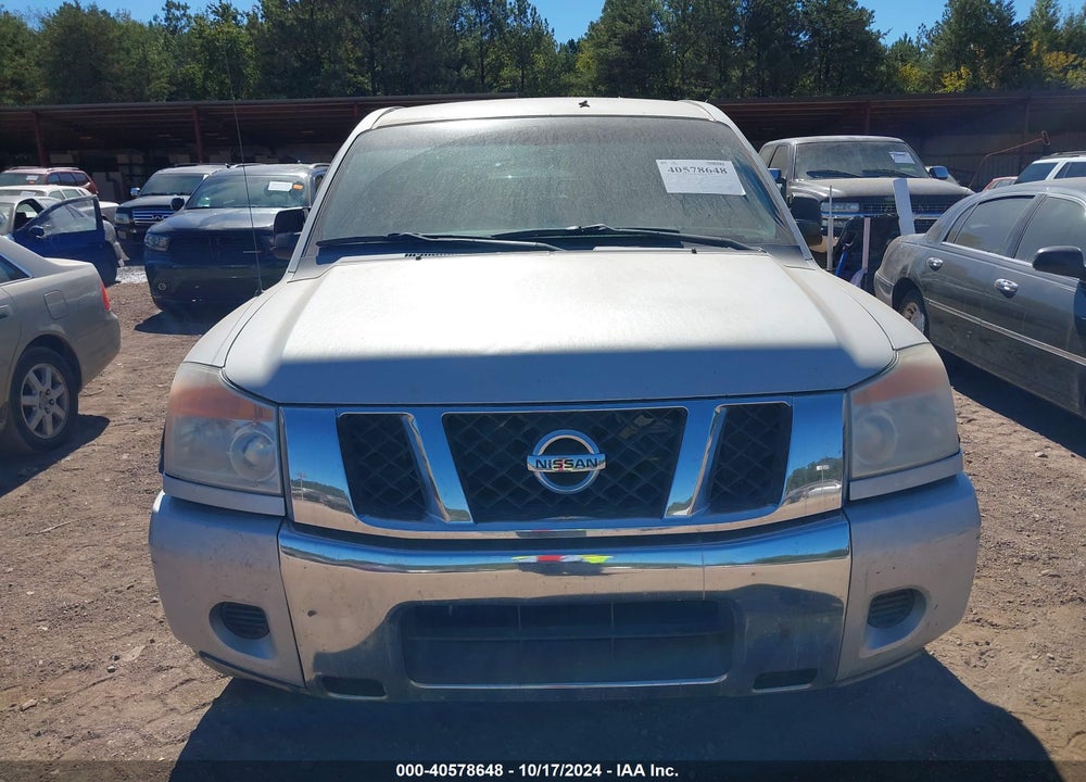 2009 NISSAN TITAN SE VIN: 1N6BA07D39N315953