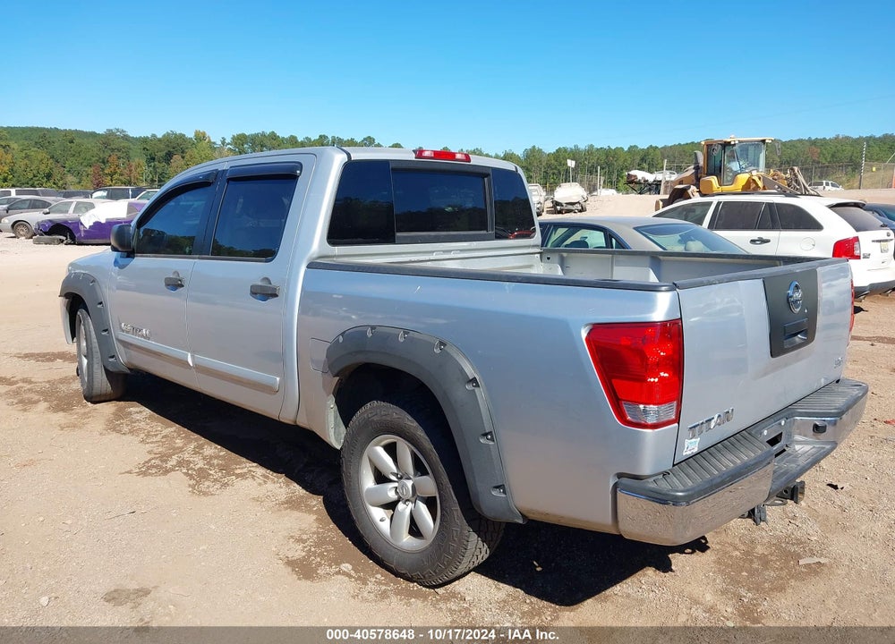 2009 NISSAN TITAN SE VIN: 1N6BA07D39N315953