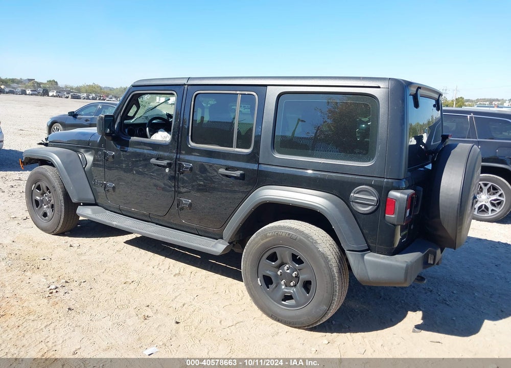 2021 JEEP WRANGLER UNLIMITED SPORT 4X4 VIN: 1C4HJXDM8MW773842