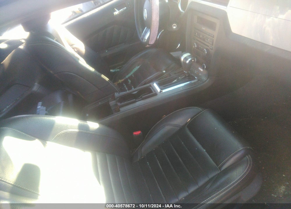 2012 FORD MUSTANG V6 PREMIUM VIN: 1ZVBP8AM4C5232934