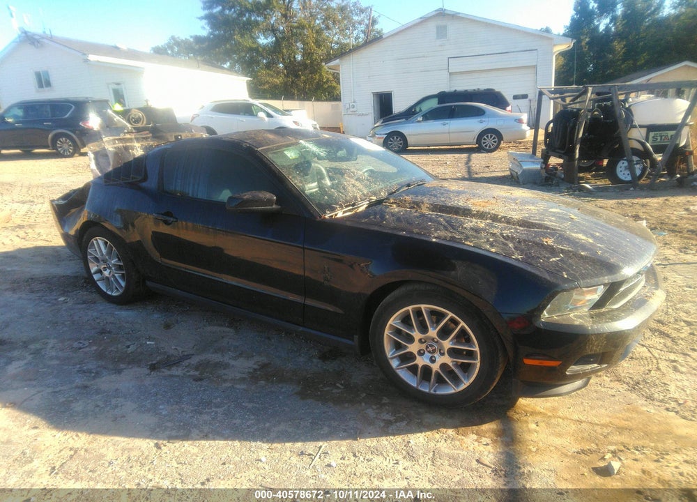 2012 FORD MUSTANG V6 PREMIUM VIN: 1ZVBP8AM4C5232934