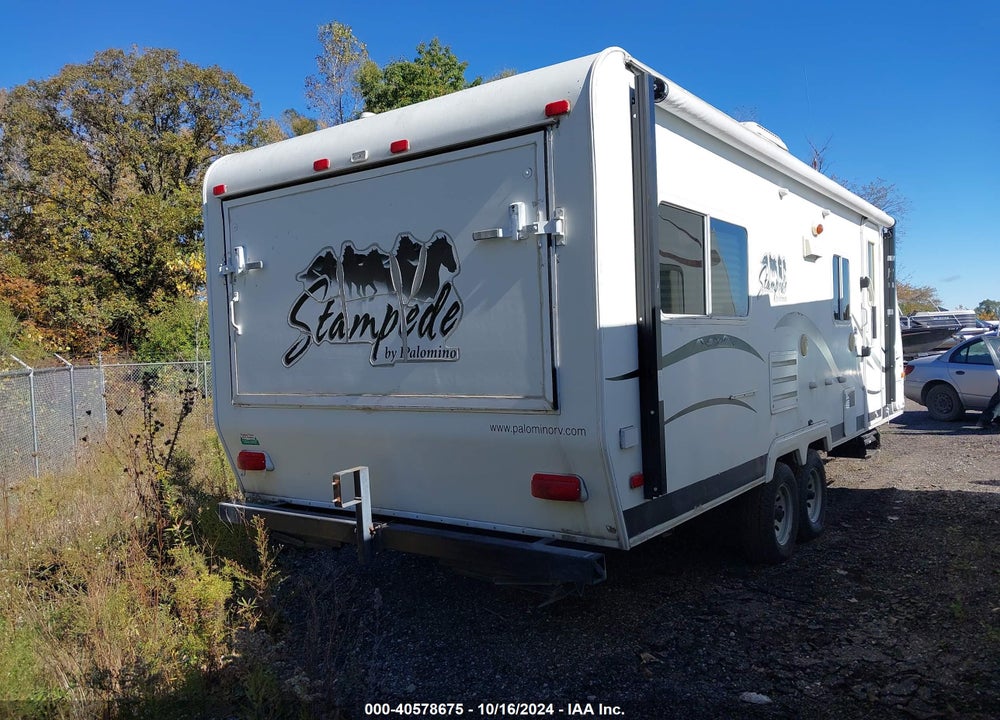 2008 PALOMINO OTHER VIN: 4X4TSDB238N010690