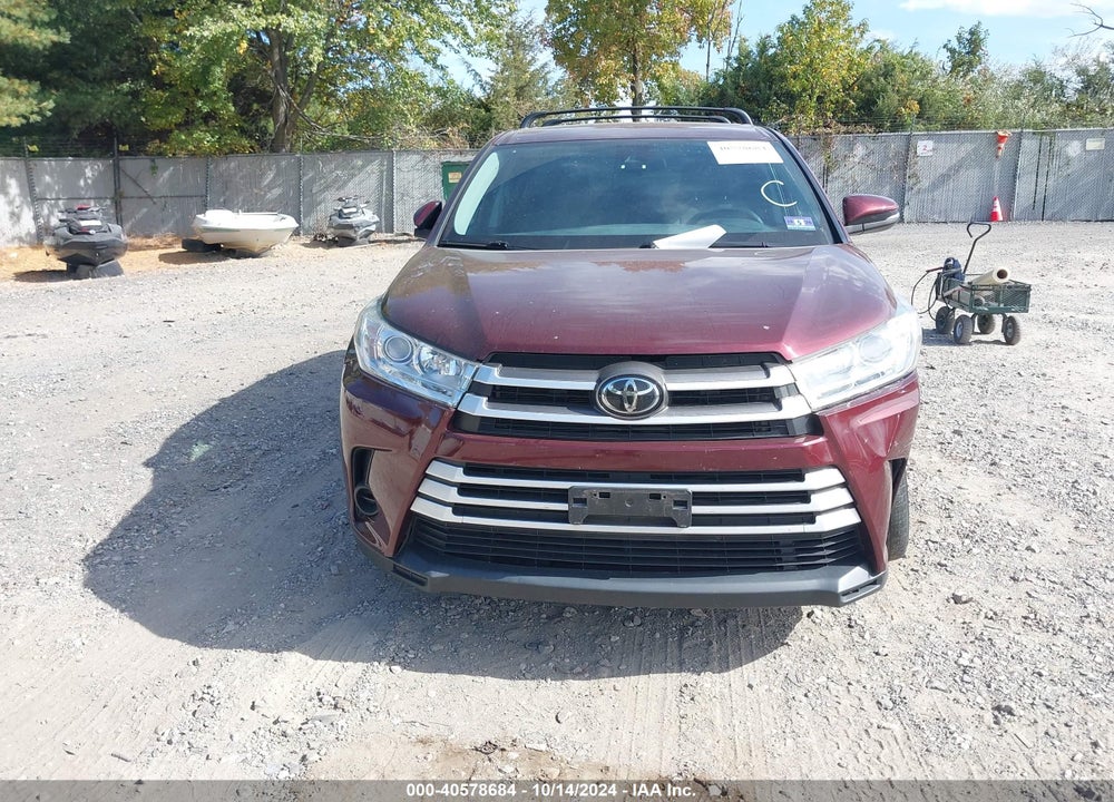 2019 TOYOTA HIGHLANDER LE VIN: 5TDBZRFH4KS936736