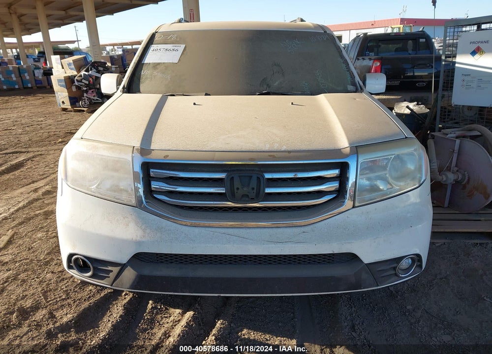 2012 HONDA PILOT EX-L VIN: 5FNYF4H50CB070435