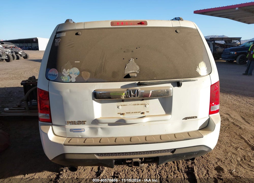 2012 HONDA PILOT EX-L VIN: 5FNYF4H50CB070435