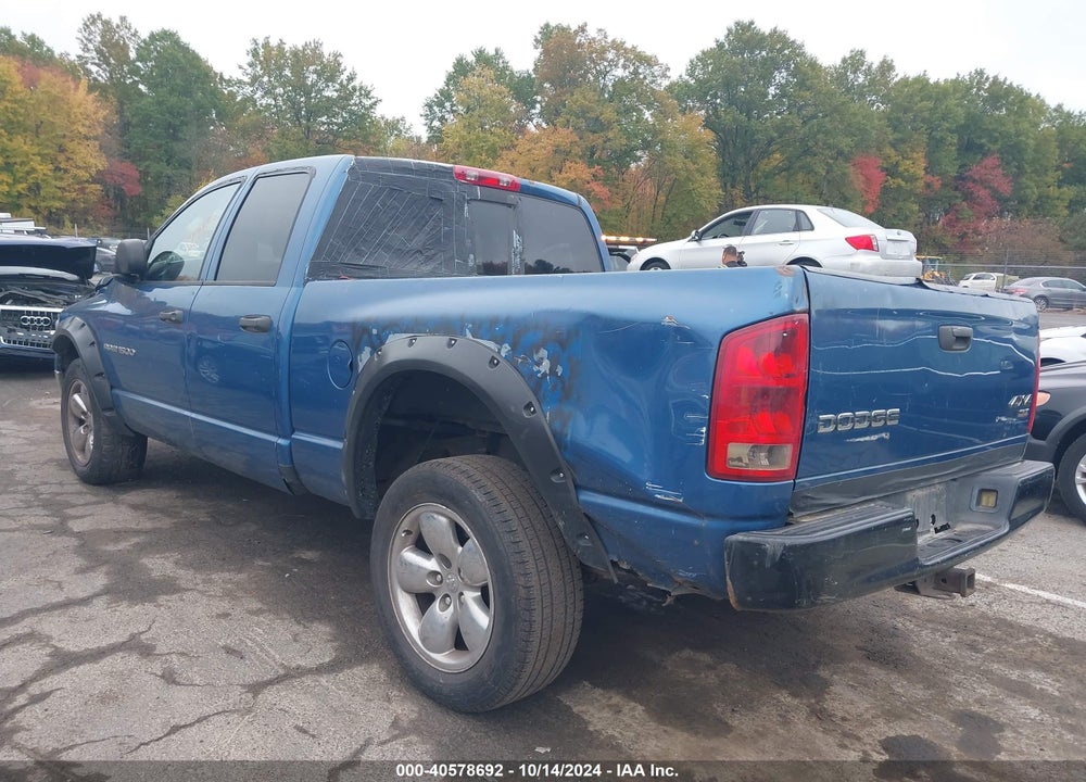 2004 DODGE RAM 1500 SLT/LARAMIE VIN: 1D7HU18D04S786158