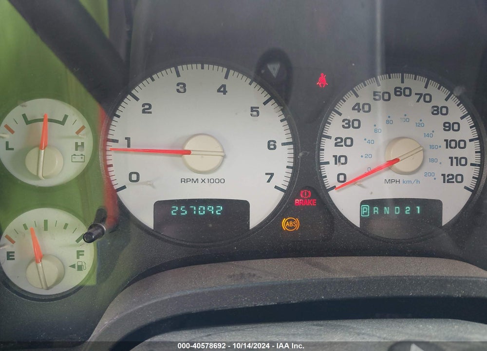 2004 DODGE RAM 1500 SLT/LARAMIE VIN: 1D7HU18D04S786158