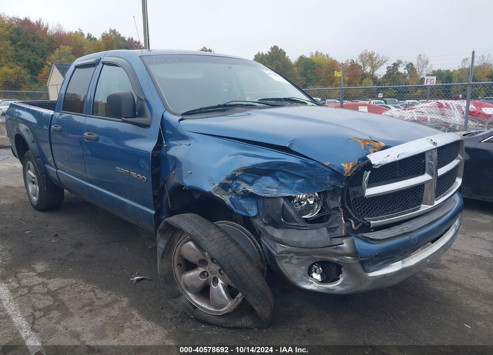 2004 DODGE RAM 1500 SLT/LARAMIE VIN: 1D7HU18D04S786158