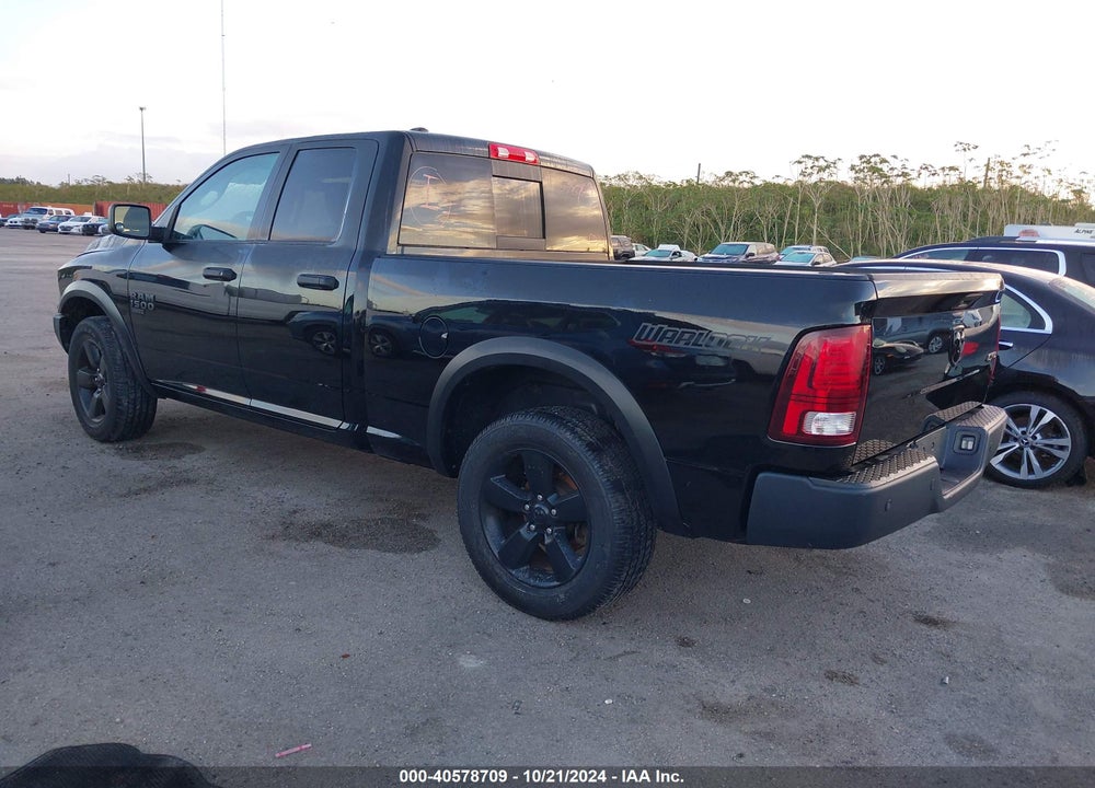 2020 RAM 1500 CLASSIC WARLOCK 4X4 6'4 BOX VIN: 1C6RR7GGXLS123071