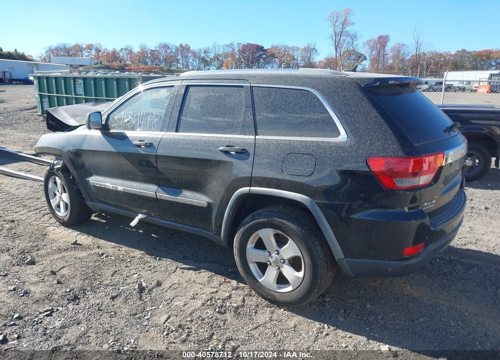2012 JEEP GRAND CHEROKEE LAREDO VIN: 1C4RJFAG0CC145335