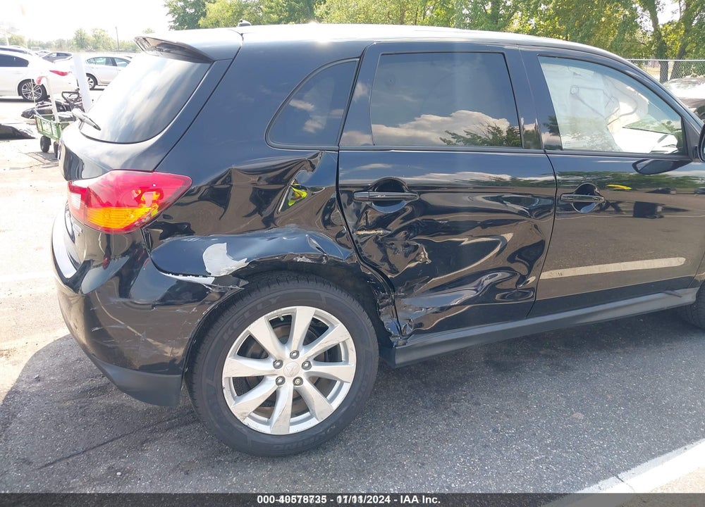 2014 MITSUBISHI OUTLANDER SPORT ES VIN: 4A4AP3AU1EE026953