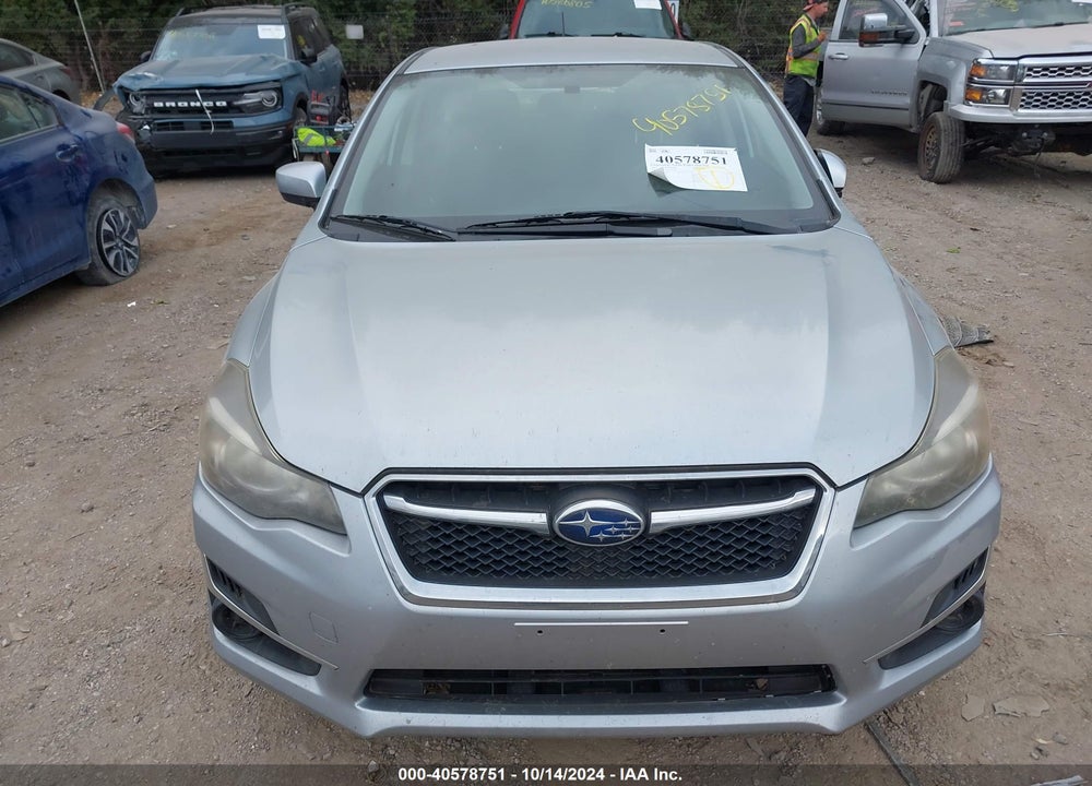 2015 SUBARU IMPREZA 2.0I PREMIUM VIN: JF1GPAC67FH205508