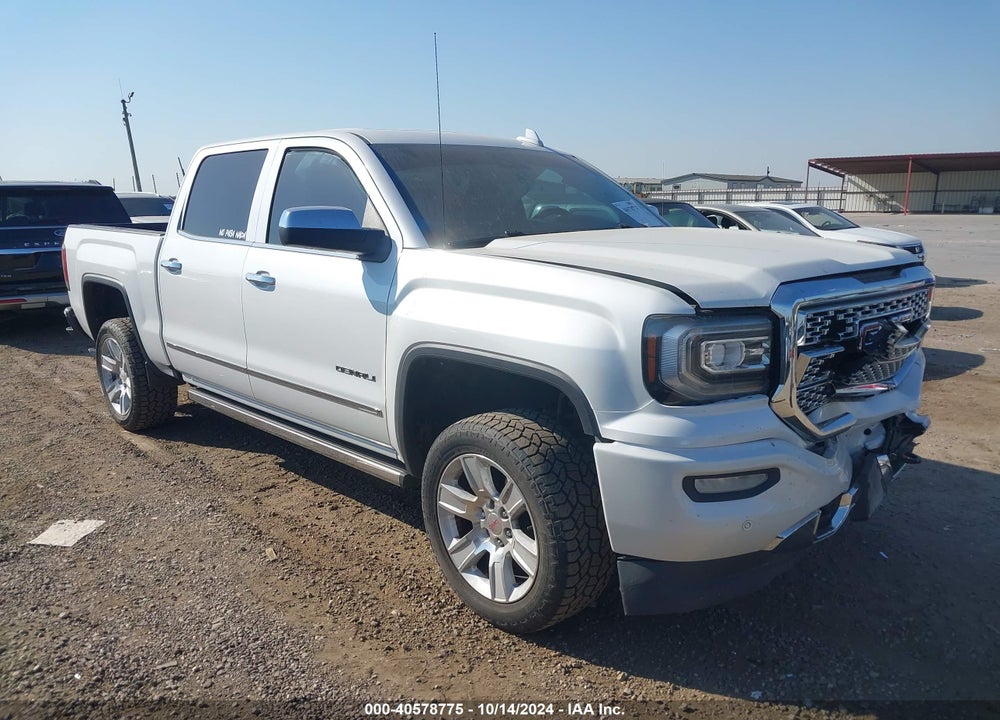 2017 GMC SIERRA 1500 DENALI VIN: 3GTU2PEJ6HG321103