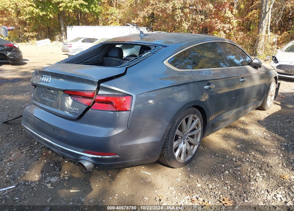 2018 AUDI A5 2.0T PREMIUM VIN: WAUBNCF59JA005365
