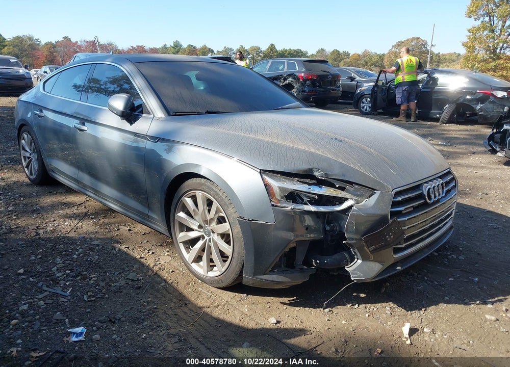 2018 AUDI A5 2.0T PREMIUM VIN: WAUBNCF59JA005365