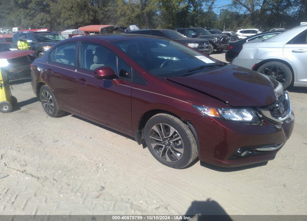 2013 HONDA CIVIC EX-L VIN: 19XFB2F90DE036290