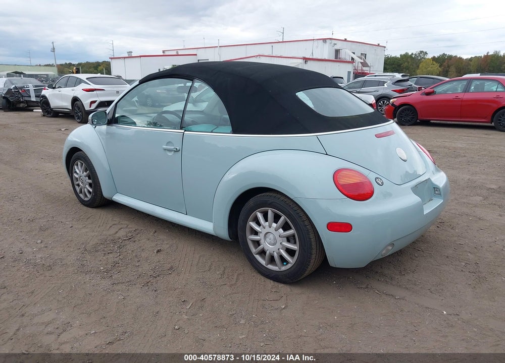 2004 VOLKSWAGEN NEW BEETLE GLS VIN: 3VWCM31Y04M333497