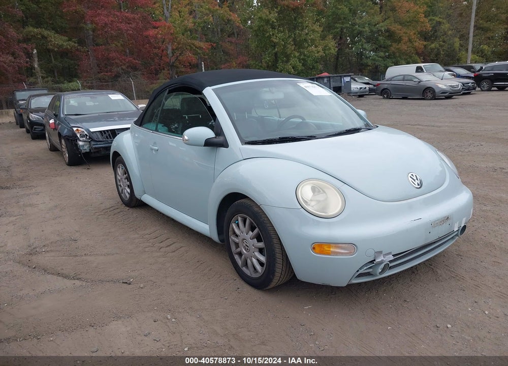 2004 VOLKSWAGEN NEW BEETLE GLS VIN: 3VWCM31Y04M333497