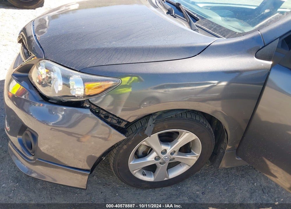2013 TOYOTA COROLLA S VIN: 2T1BU4EE7DC934435