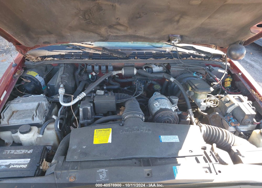 1997 CHEVROLET S-10 LS SPORTSIDE VIN: 1GCCS1944V8160071