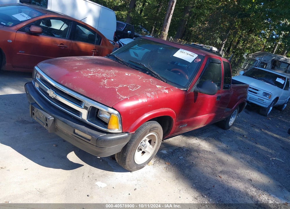 1997 CHEVROLET S-10 LS SPORTSIDE VIN: 1GCCS1944V8160071