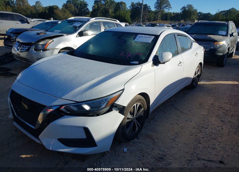 2021 NISSAN SENTRA SV XTRONIC CVT VIN: 3N1AB8CV9MY289947