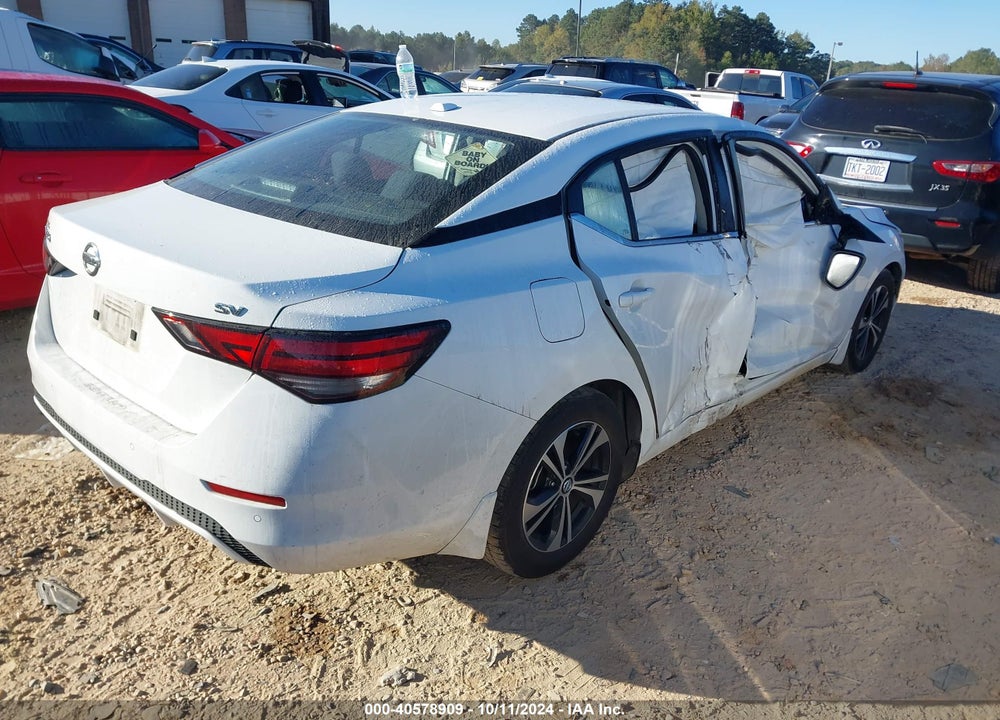 2021 NISSAN SENTRA SV XTRONIC CVT VIN: 3N1AB8CV9MY289947