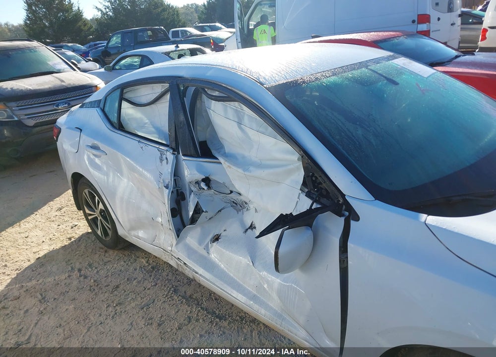 2021 NISSAN SENTRA SV XTRONIC CVT VIN: 3N1AB8CV9MY289947