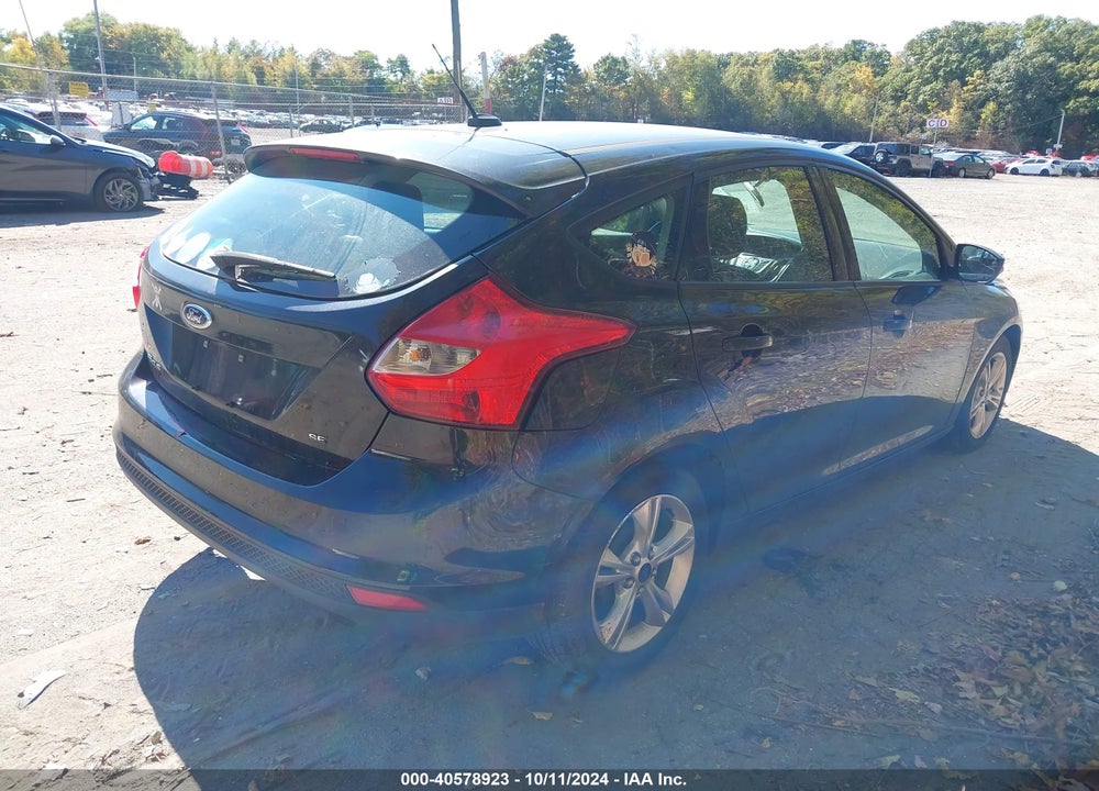 2013 FORD FOCUS SE VIN: 1FADP3K23DL236407