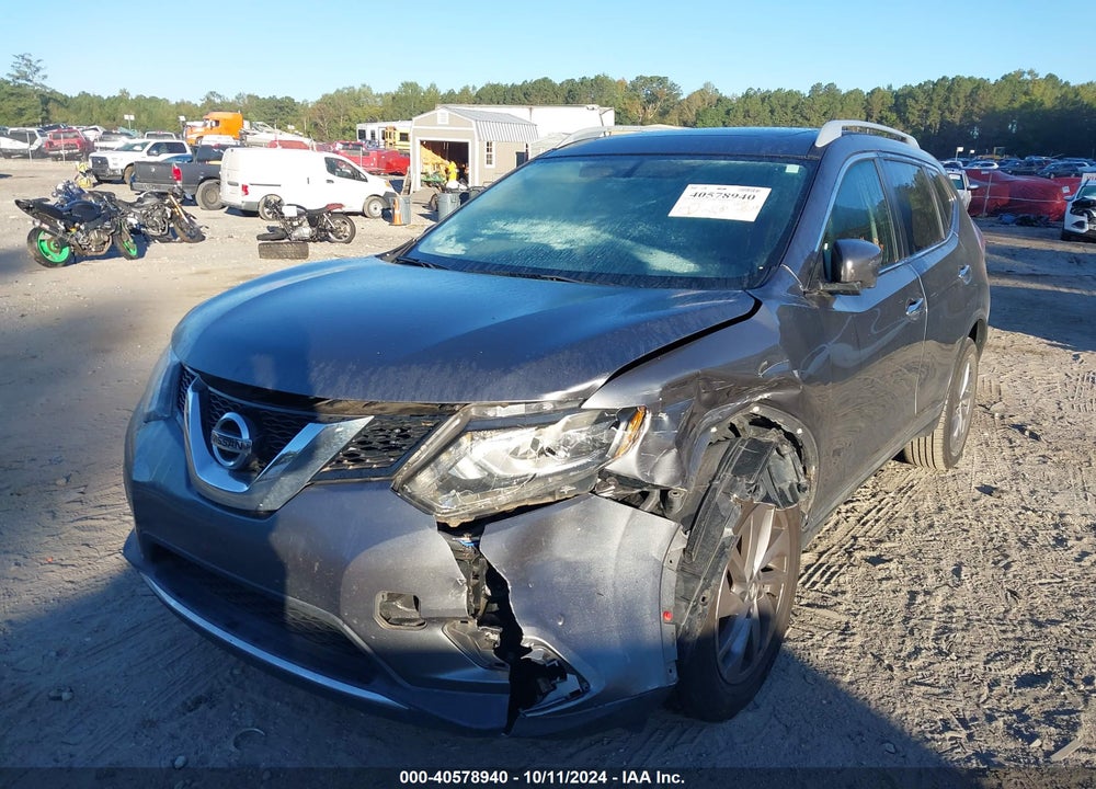 2016 NISSAN ROGUE SL VIN: 5N1AT2MV2GC743566