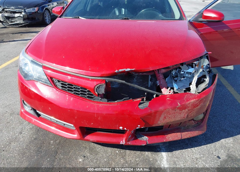 2014 TOYOTA CAMRY SE VIN: 4T1BF1FK7EU780709