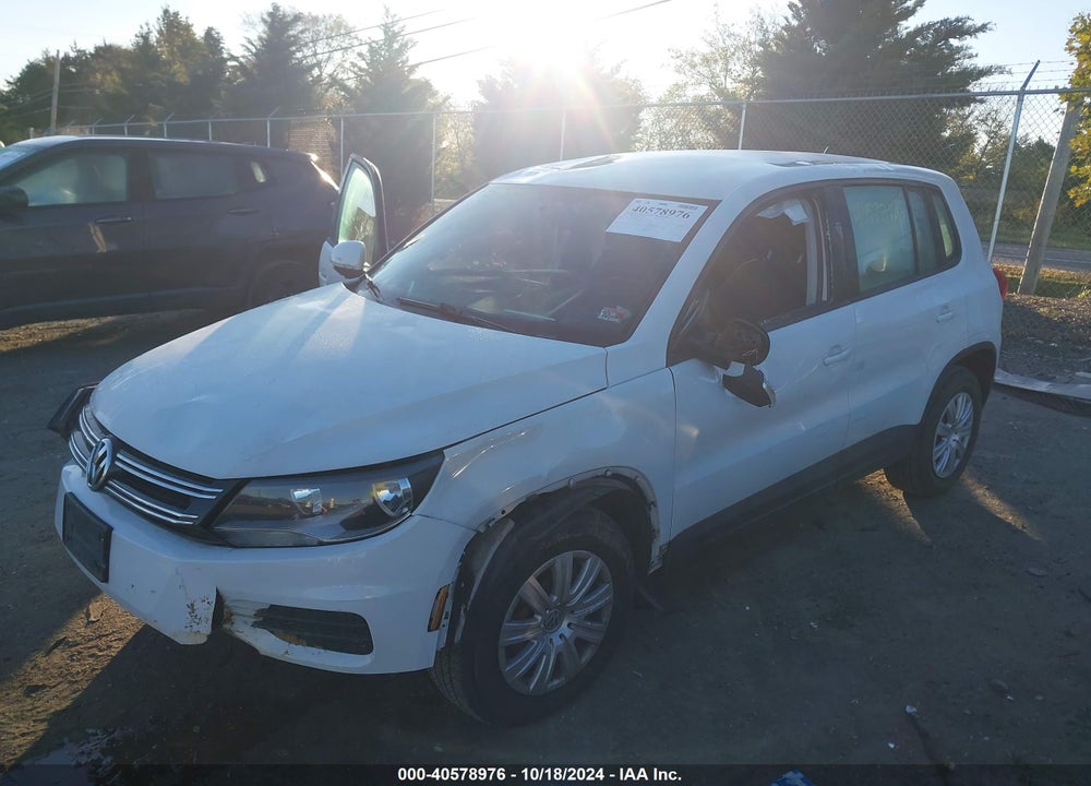 2017 VOLKSWAGEN TIGUAN 2.0T/2.0T S VIN: WVGAV7AX8HK045855