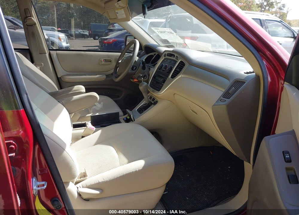 2006 TOYOTA HIGHLANDER V6 VIN: JTEEP21A860153959