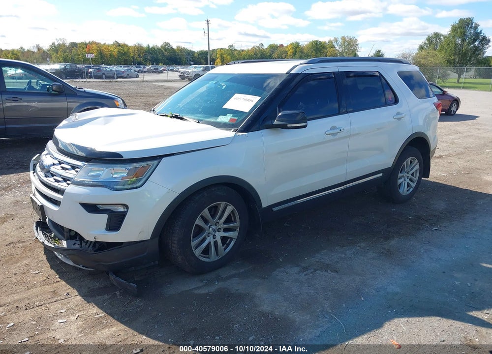2018 FORD EXPLORER XLT VIN: 1FM5K8D85JGC35478