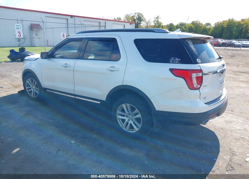 2018 FORD EXPLORER XLT VIN: 1FM5K8D85JGC35478