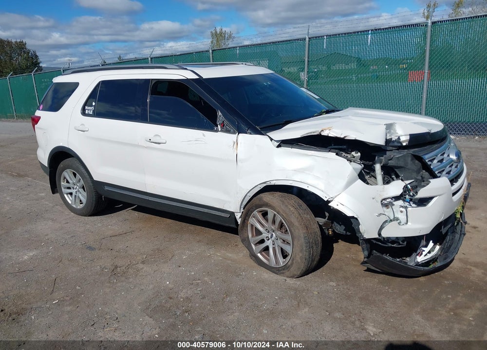 2018 FORD EXPLORER XLT VIN: 1FM5K8D85JGC35478