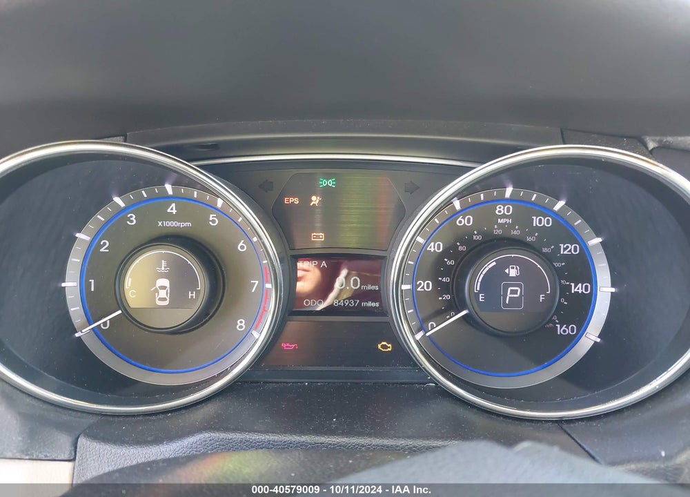 2012 HYUNDAI SONATA GLS VIN: 5NPEB4AC5CH455949