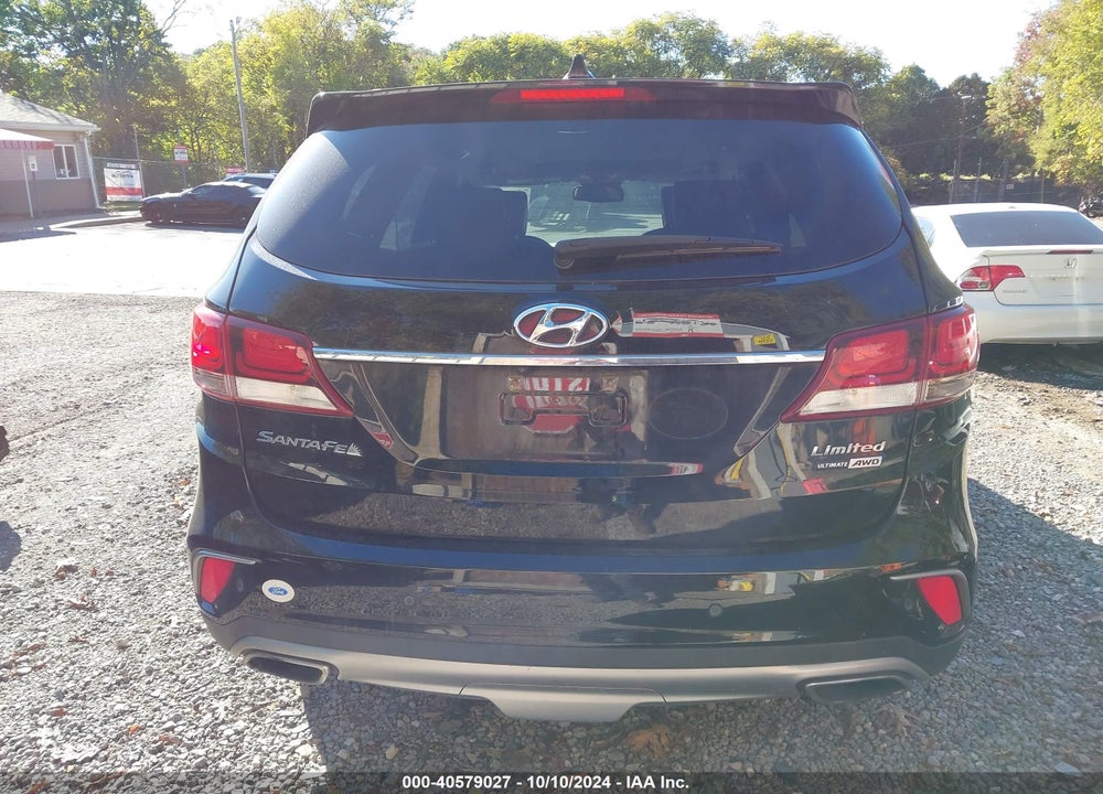 2018 HYUNDAI SANTA FE LIMITED ULTIMATE VIN: KM8SRDHF3JU273356
