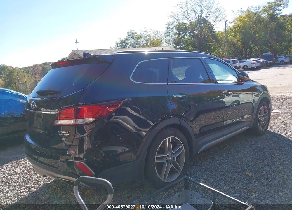 2018 HYUNDAI SANTA FE LIMITED ULTIMATE VIN: KM8SRDHF3JU273356