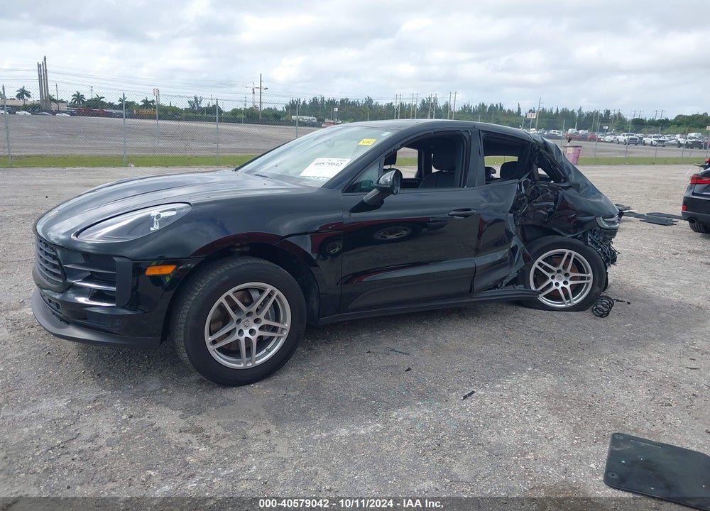 2021 PORSCHE MACAN VIN: WP1AA2A54MLB02587