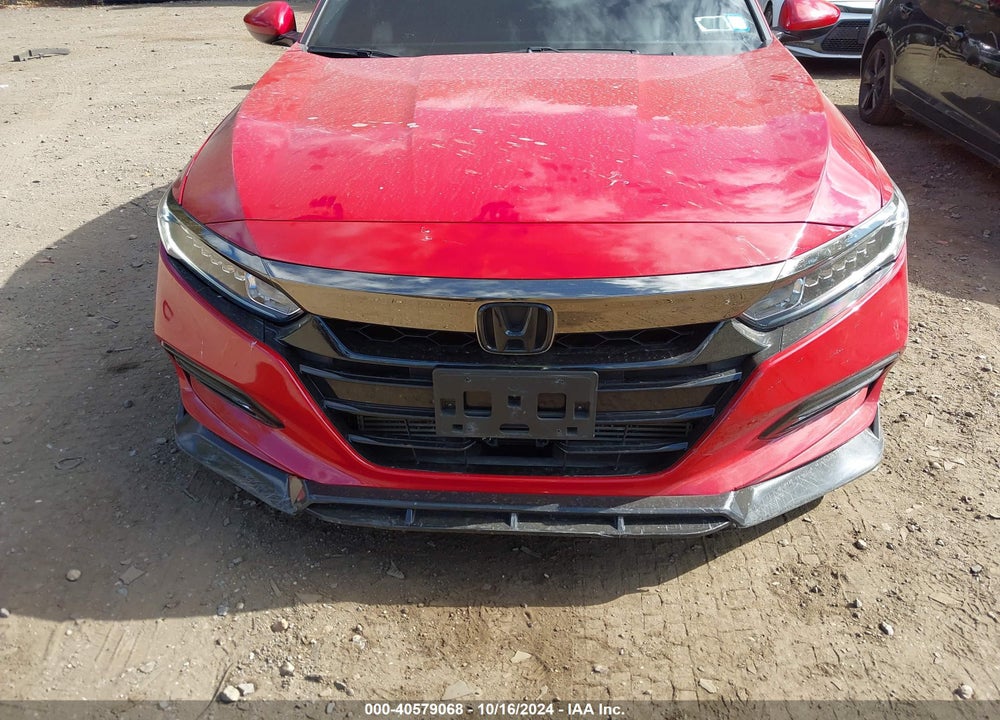 2018 HONDA ACCORD SPORT VIN: 1HGCV1F30JA002754