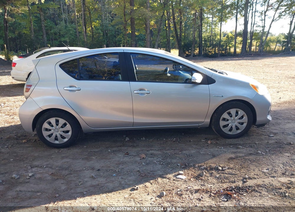 2012 TOYOTA PRIUS C TWO VIN: JTDKDTB34C1018702