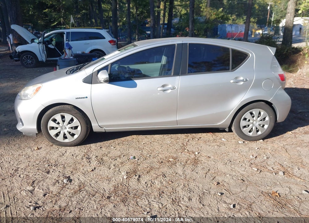 2012 TOYOTA PRIUS C TWO VIN: JTDKDTB34C1018702