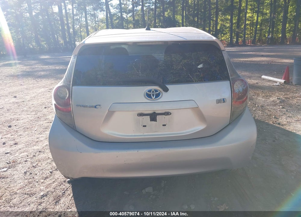 2012 TOYOTA PRIUS C TWO VIN: JTDKDTB34C1018702