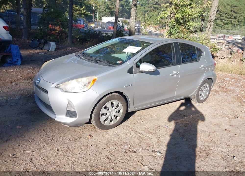 2012 TOYOTA PRIUS C TWO VIN: JTDKDTB34C1018702