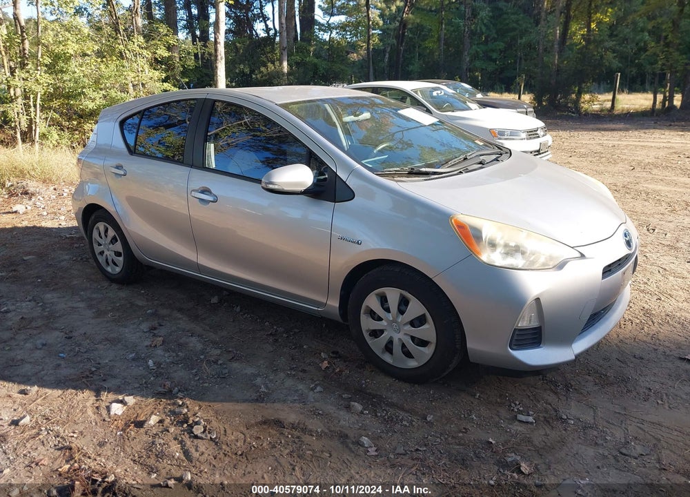 2012 TOYOTA PRIUS C TWO VIN: JTDKDTB34C1018702