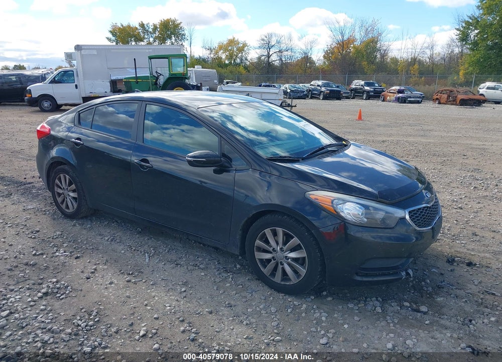 2016 KIA FORTE LX VIN: KNAFX4A69G5534365
