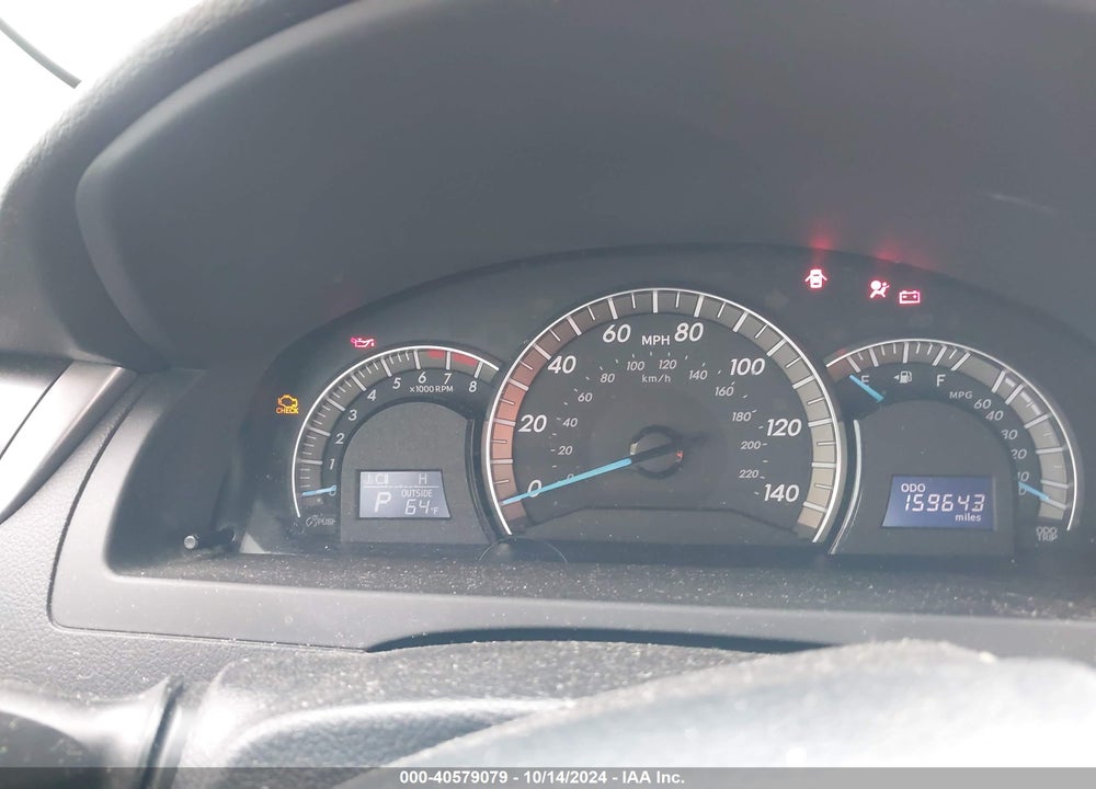 2012 TOYOTA CAMRY SE V6 VIN: 4T1BK1FK1CU002656