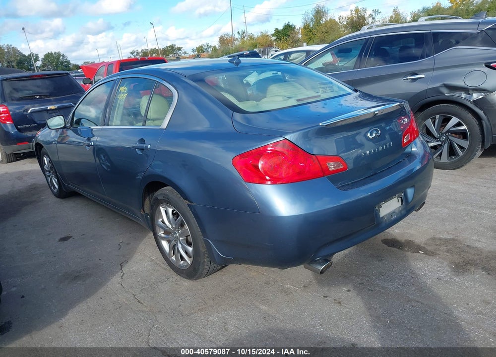 2009 INFINITI G37X VIN: JNKCV61F49M354600